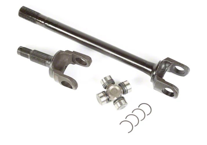 Jeep Wrangler Dana 30 Front Axle Shaft Assembly; Driver Side (9706
