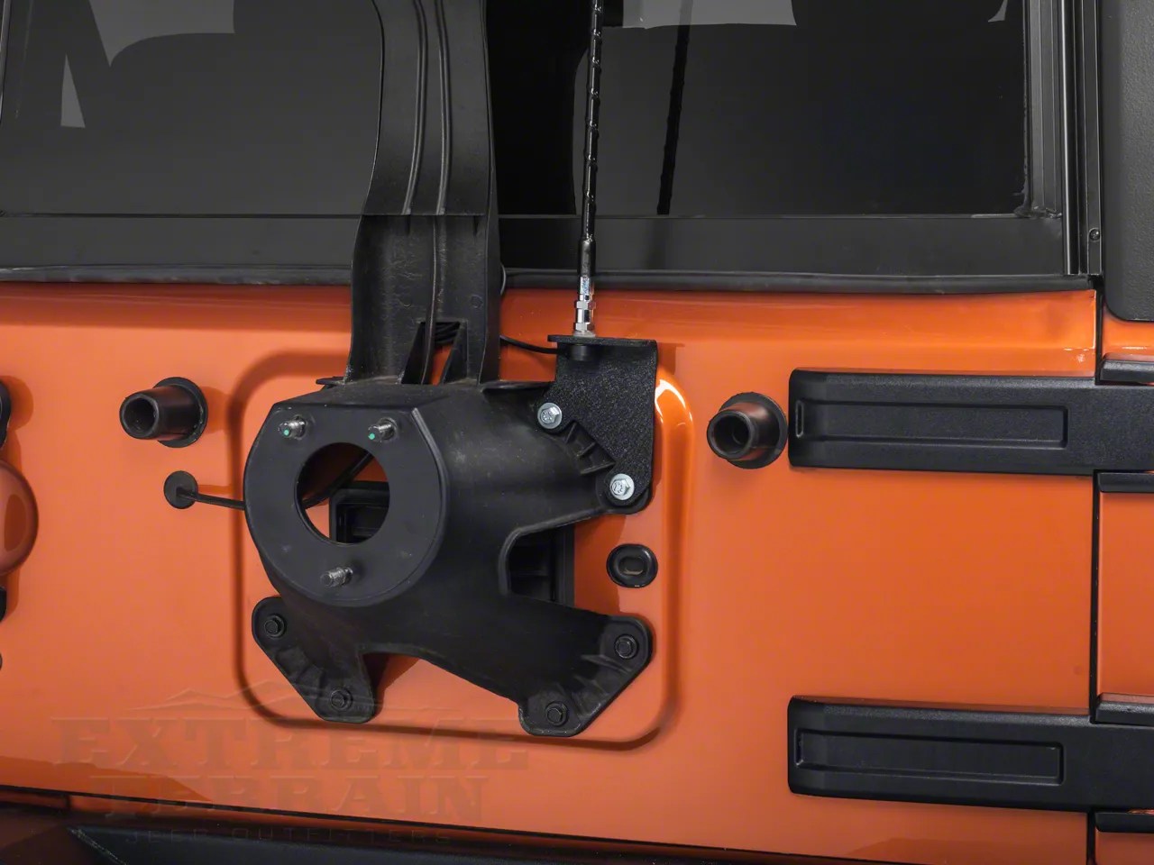 How to Install Rugged Ridge CB Antenna Mount on your 0718 Jeep