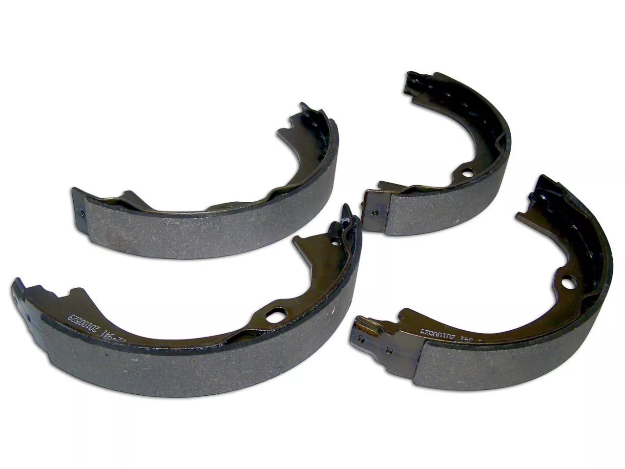 Jeep Wrangler Parking Brake Shoe & Lining Set (0718 Jeep Wrangler JK)