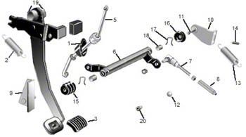 5+ Clutch Pedal Assembly Diagram - AmaechiDougie