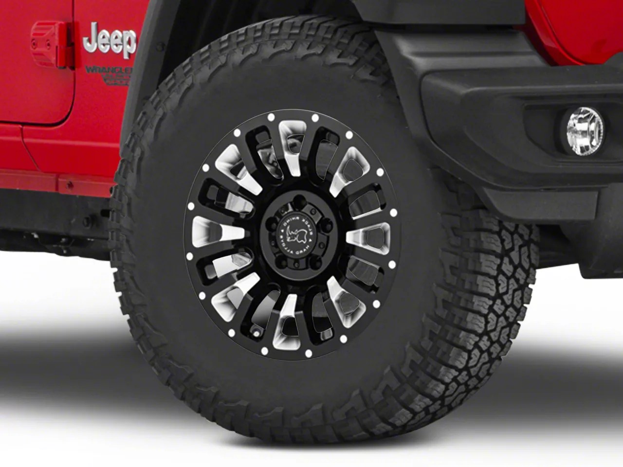 Black Rhino Jeep Gladiator Pinatubo Gloss Black Wheel 17x9.5 1795PNT