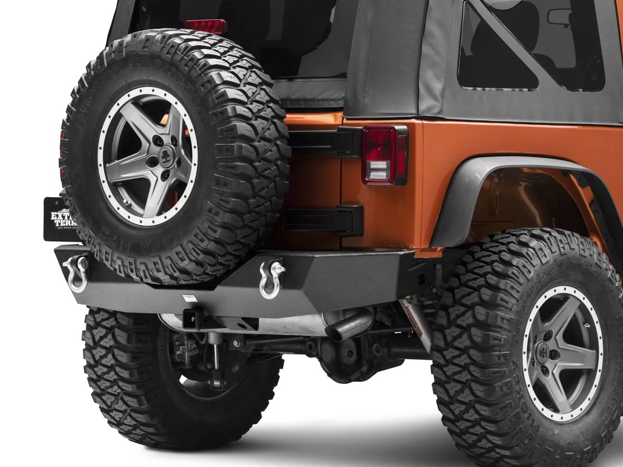 Smittybilt Jeep Wrangler XRC Gen1 Rear Bumper J116644 (0718 Jeep