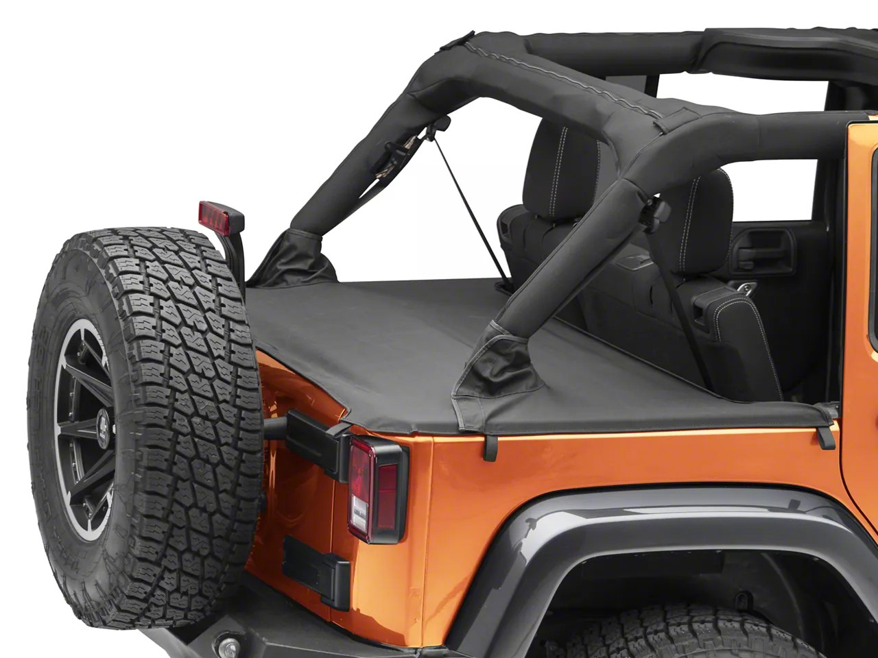 Rugged Ridge Jeep Wrangler Tonneau Cover 13550.04 (0718 Jeep Wrangler