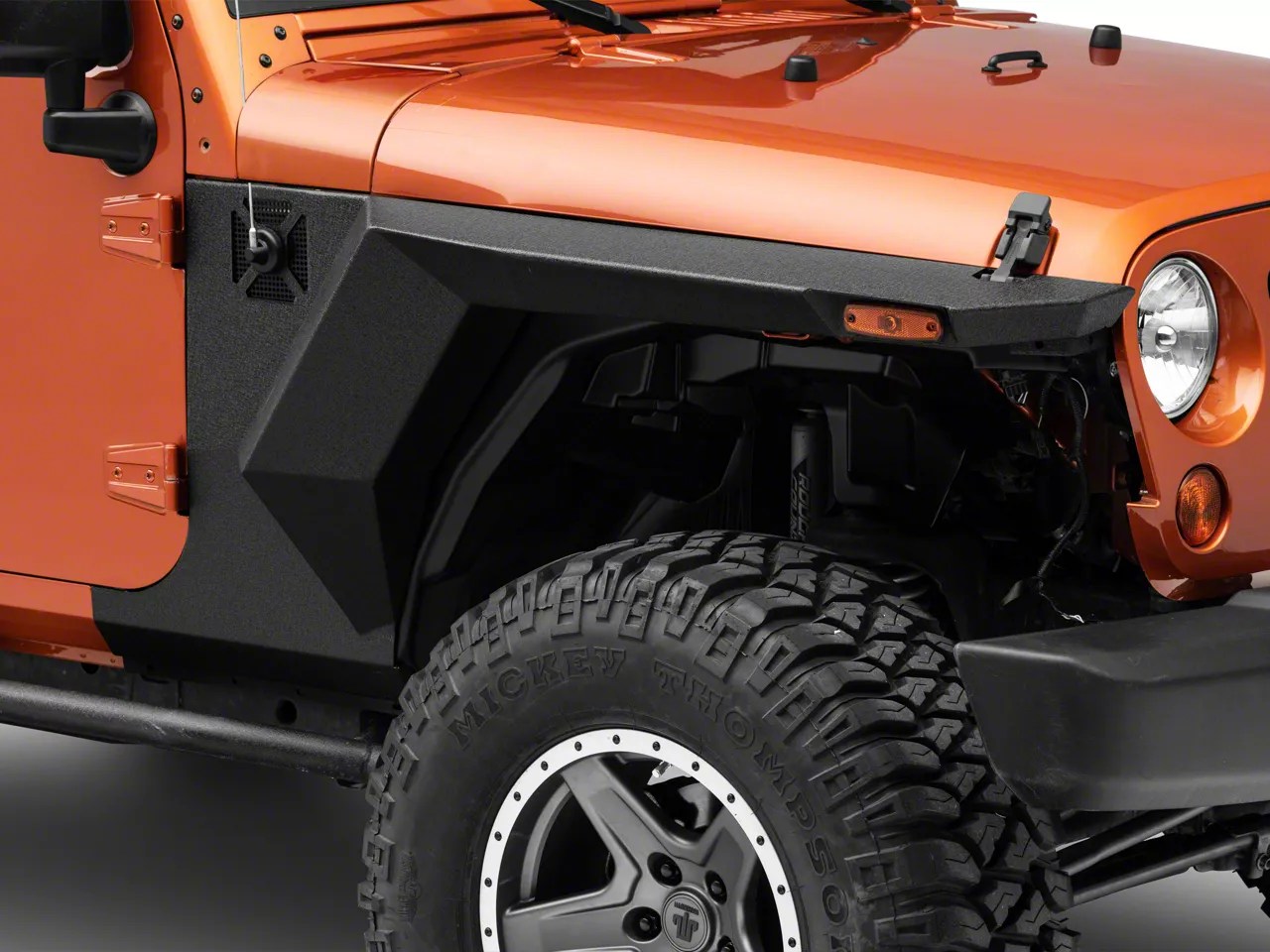 Rugged Ridge Jeep Wrangler XHD Armor Fenders & Liner Kit 11615.05 (07