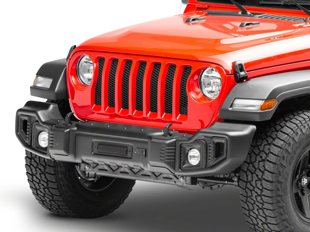 Rugged Ridge Jeep Gladiator Spartacus Front Bumper Satin Black 11544.