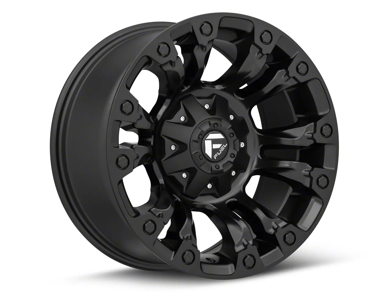 Fuel Wheels Jeep Gladiator Vapor Matte Black Wheel 18x9 D56018902645