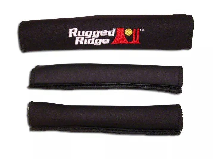 Rugged Ridge Jeep Wrangler Grab Handle Cover Kit Black 13305.52 (97