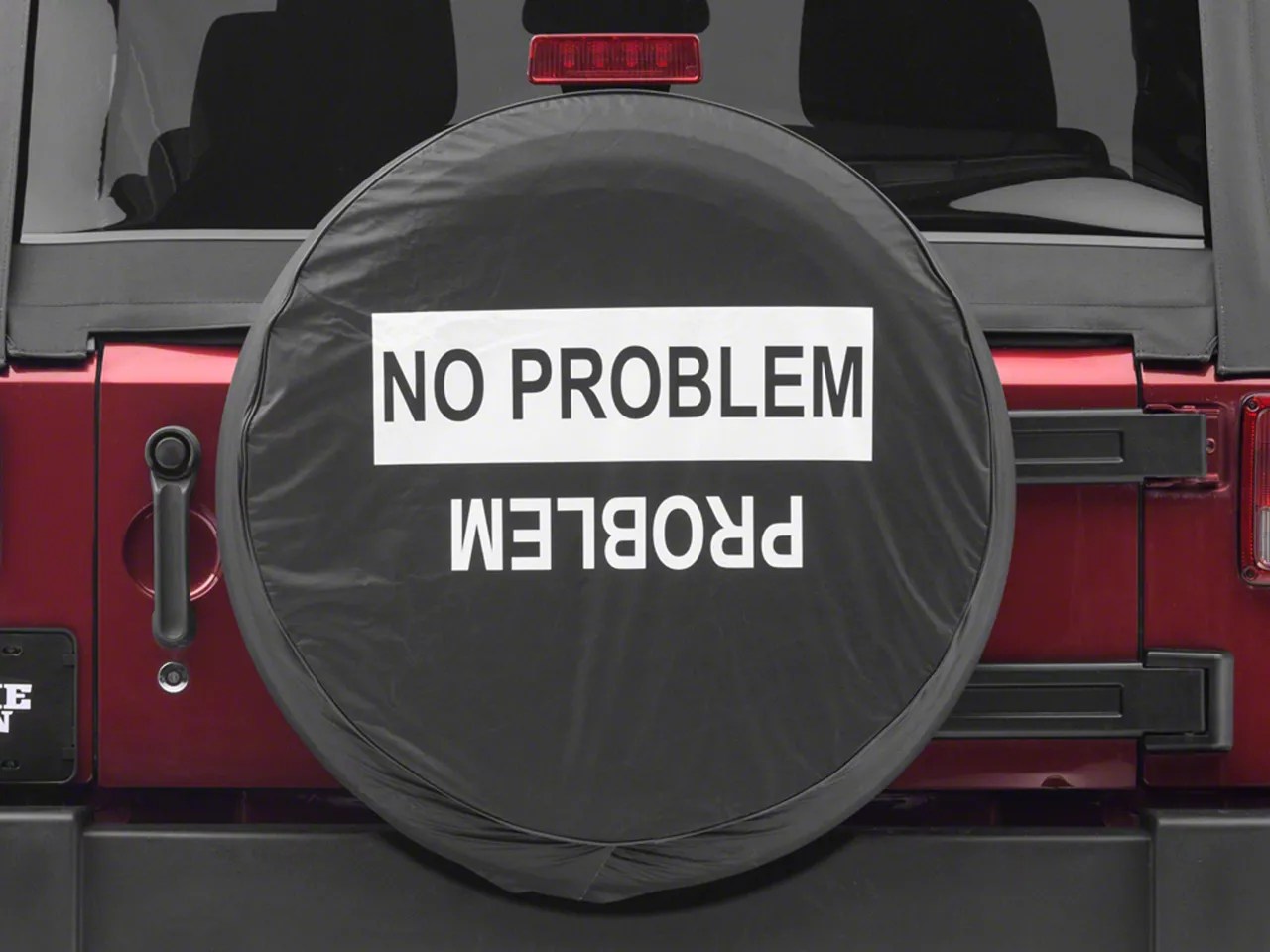 Jeep Wrangler No Problem/Problem Spare Tire Cover (8719 Jeep Wrangler