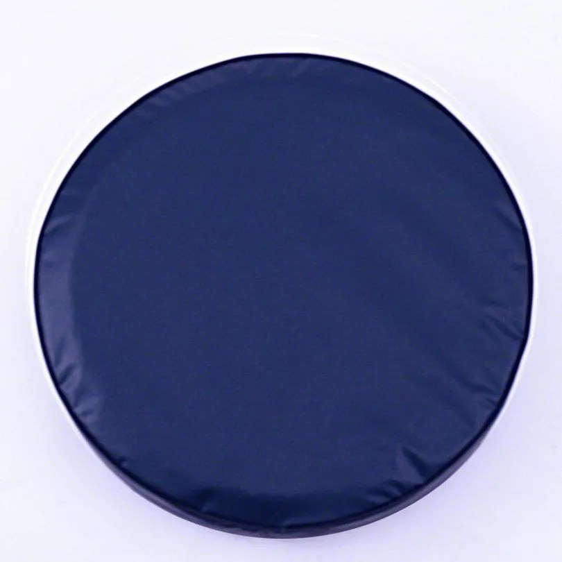 Bronco Spare Tire Cover with Camera Port; Solid Navy Blue (2124 Bronco