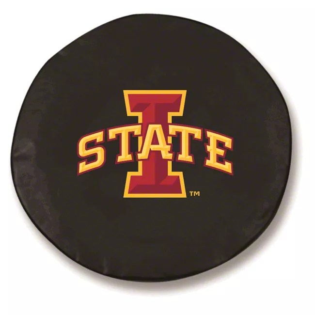 Jeep Wrangler Iowa State University Spare Tire Cover with Camera Port