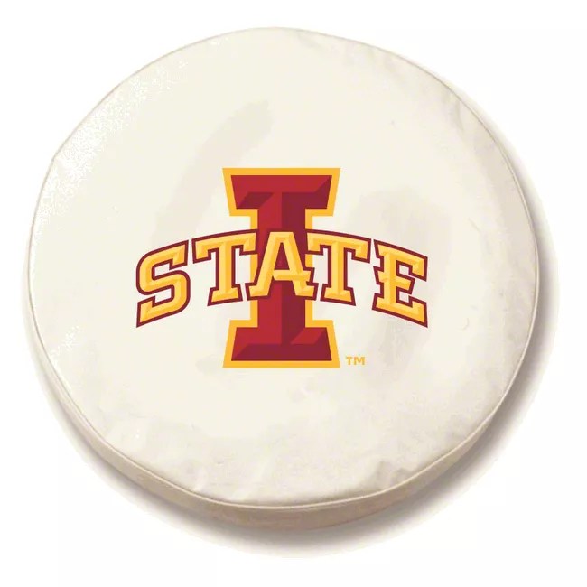 Jeep Wrangler Iowa State University Spare Tire Cover with Camera Port