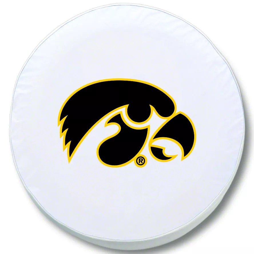 Jeep Wrangler University of Iowa Spare Tire Cover with Camera Port