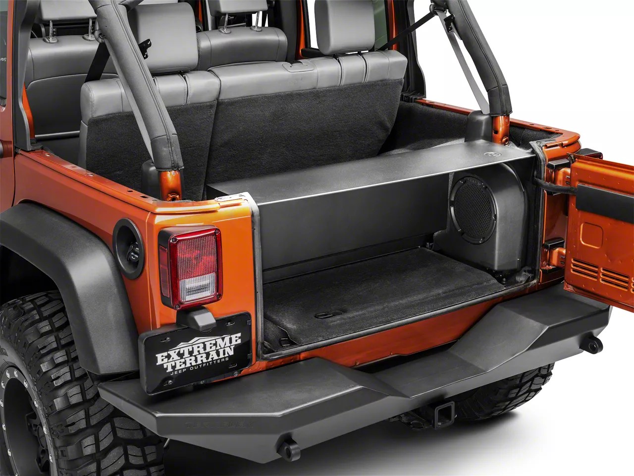 Bestop Wrangler Instatrunk w/ Subwoofer Mount 4263701 (0710 Jeep