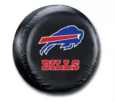 Jeep Wrangler Buffalo Bills NFL Spare Tire Cover Black Large (8720 Jeep Wrangler YJ, TJ, JK