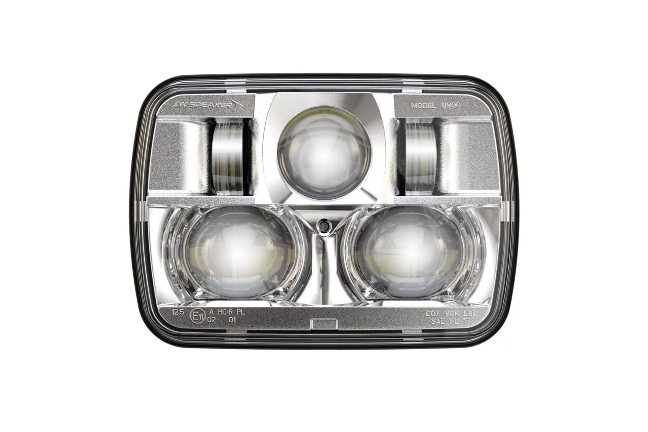 J.W. Speaker Jeep Wrangler Model 8900 Evolution 2 LED Headlights w
