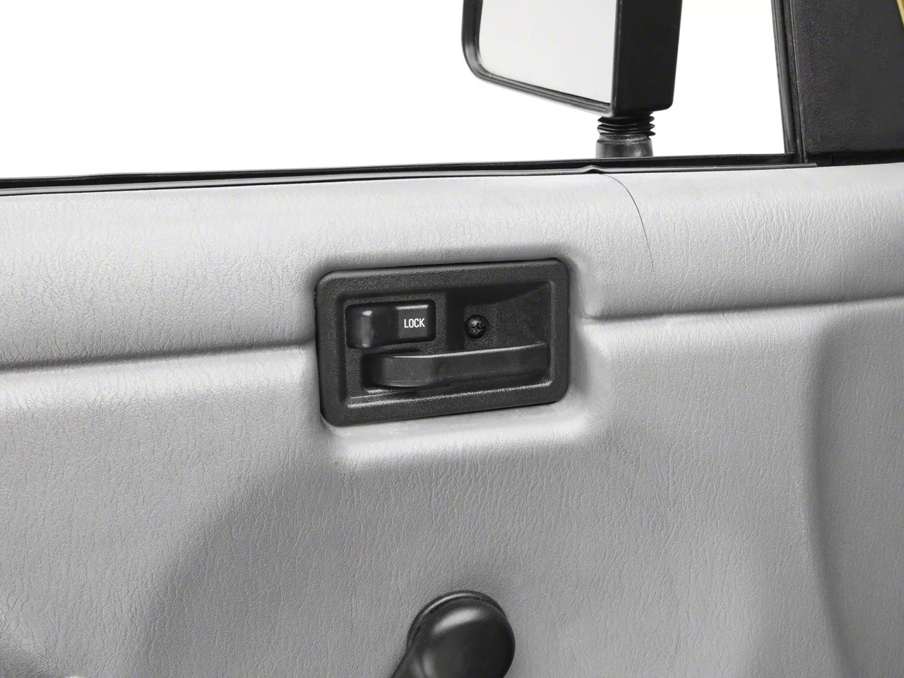 OmixADA Jeep Wrangler Interior Door Handle Left Side 11812.13 (8706