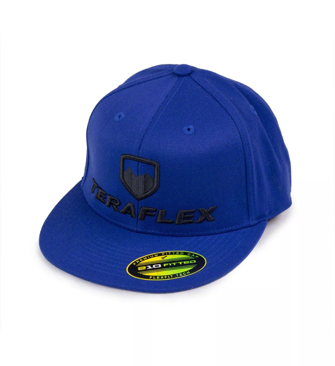 Teraflex Jeep Wrangler Premium FlexFit Flat Visor Hat Royal Blue J131036