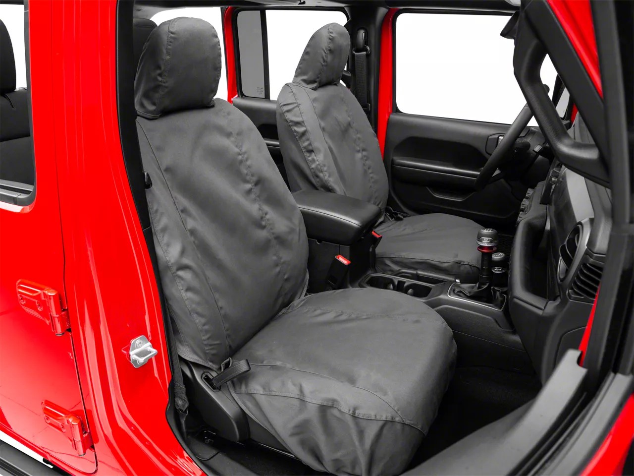Covercraft Jeep Gladiator SeatSaver Front Seat Covers Charcoal