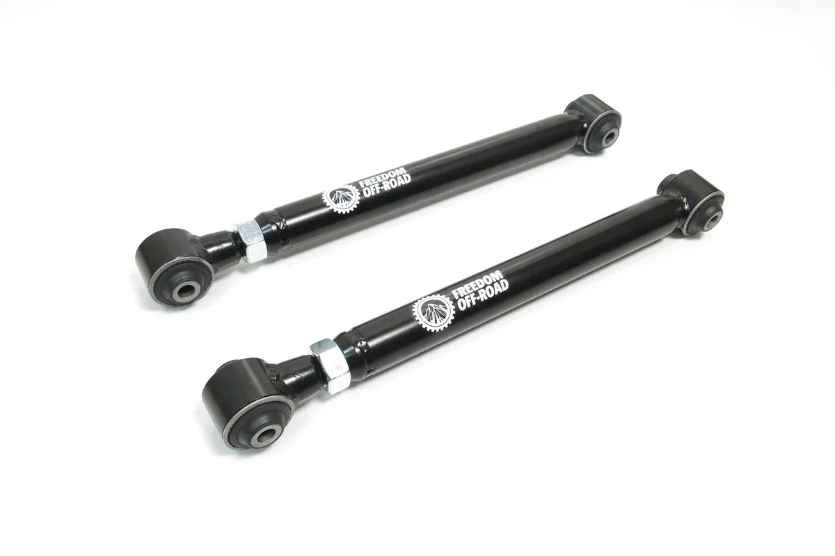 Freedom Offroad Jeep Wrangler Adjustable Rear Lower Control Arms for 0