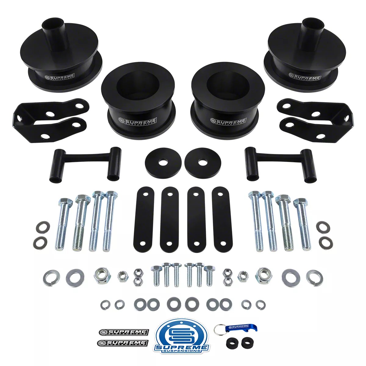 Supreme Suspensions Jeep Wrangler 3 in. Coil Spring Spacers