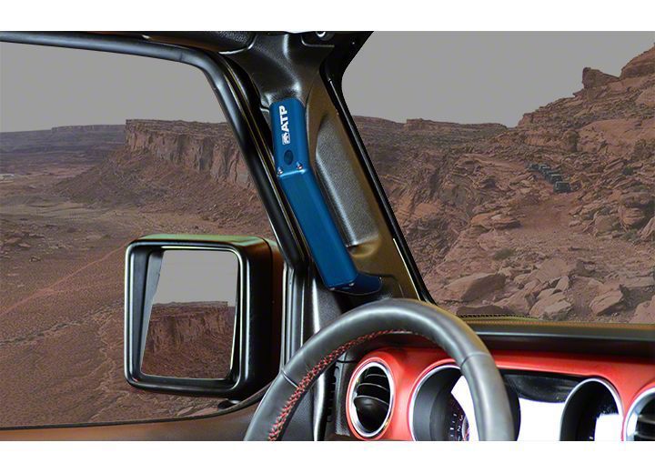 Actualizar 51+ imagen blue grab handles for jeep wrangler