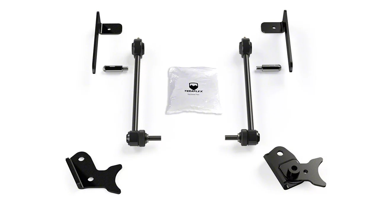 Teraflex Jeep Gladiator Front Sway Bar Quick Disconnect Kit for 0 to 4.