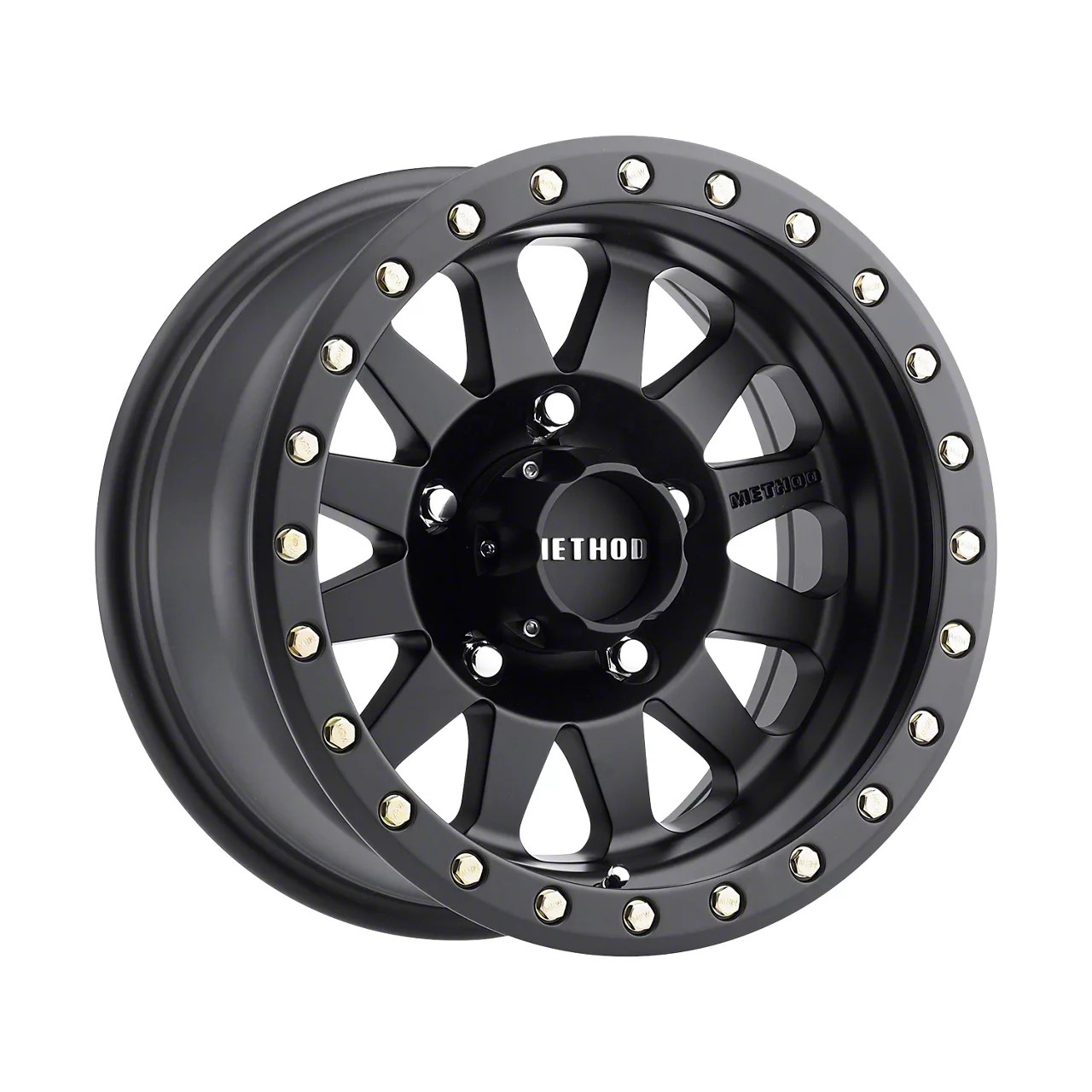 Method Race Wheels Jeep Gladiator MR304 Double Standard Matte Black