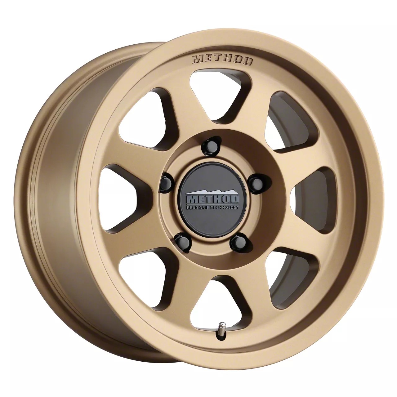 Method Race Wheels Jeep Wrangler MR701 Bronze Wheel; 17x9