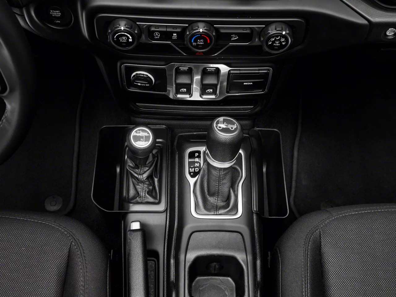 RedRock Jeep Wrangler Alterum Series Center Console Storage Organizer