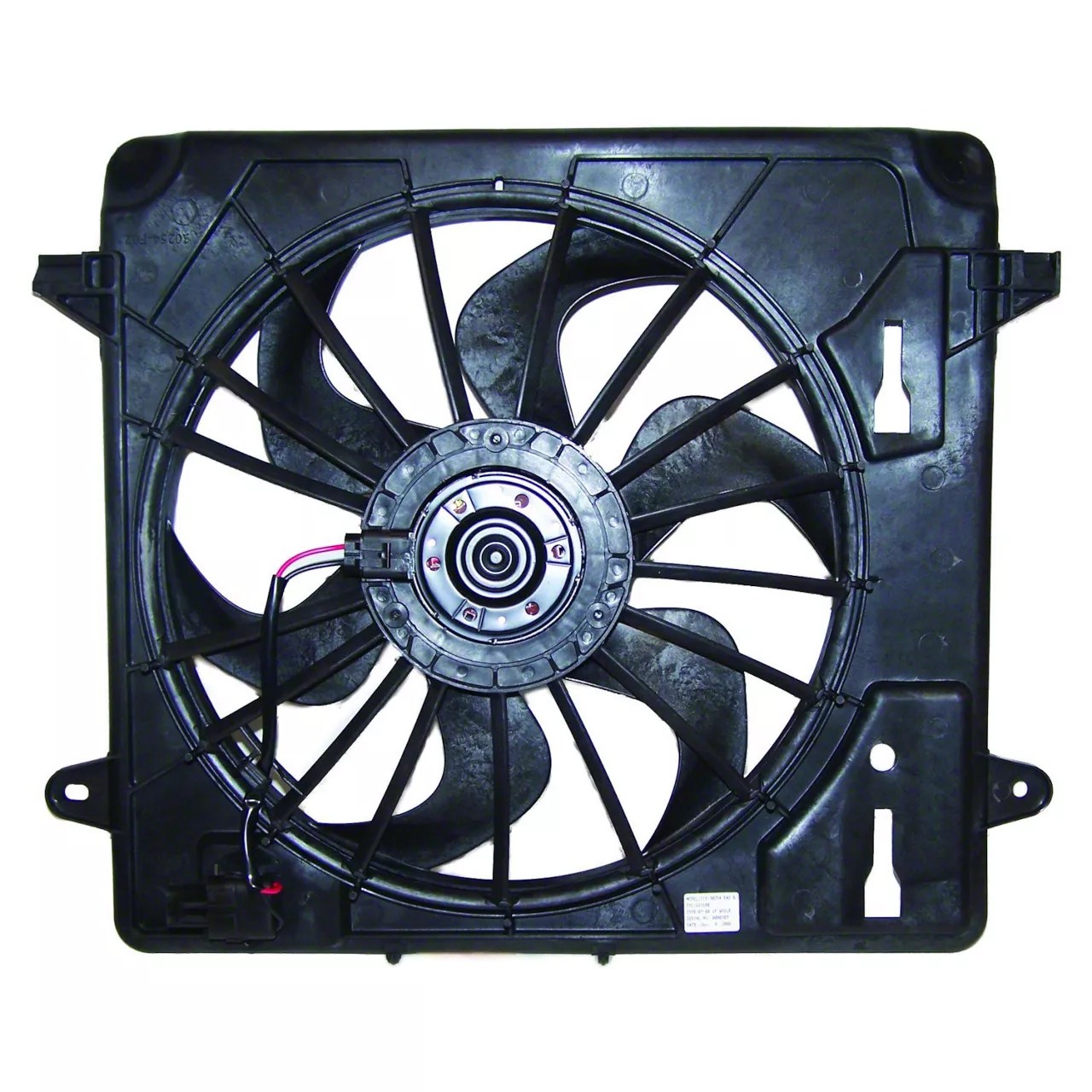 Jeep Wrangler Cooling Fan Module (0711 3.8L Jeep Wrangler JK)