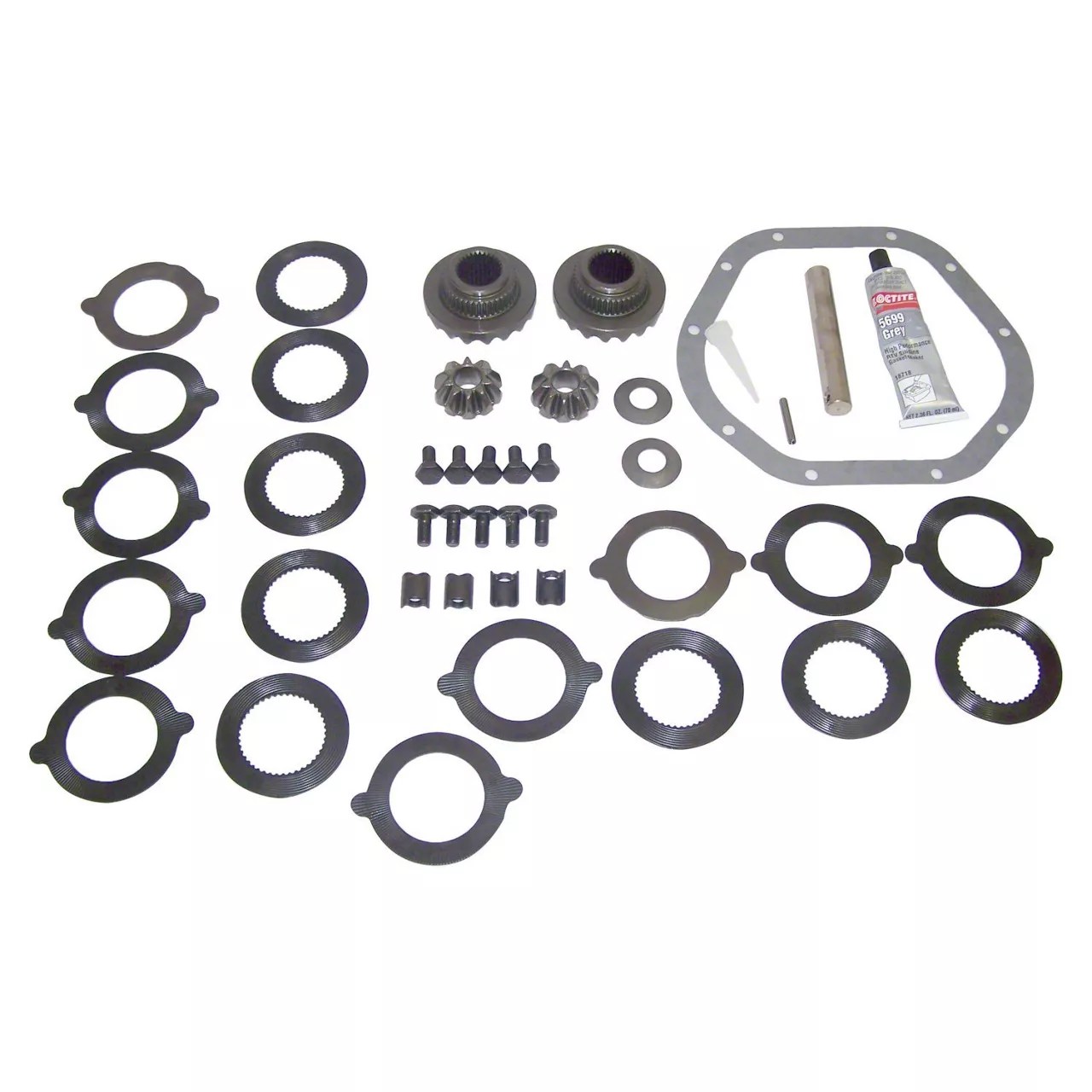 Jeep Wrangler Dana 44 Rear Axle TracLok Differential Gear Set (8706