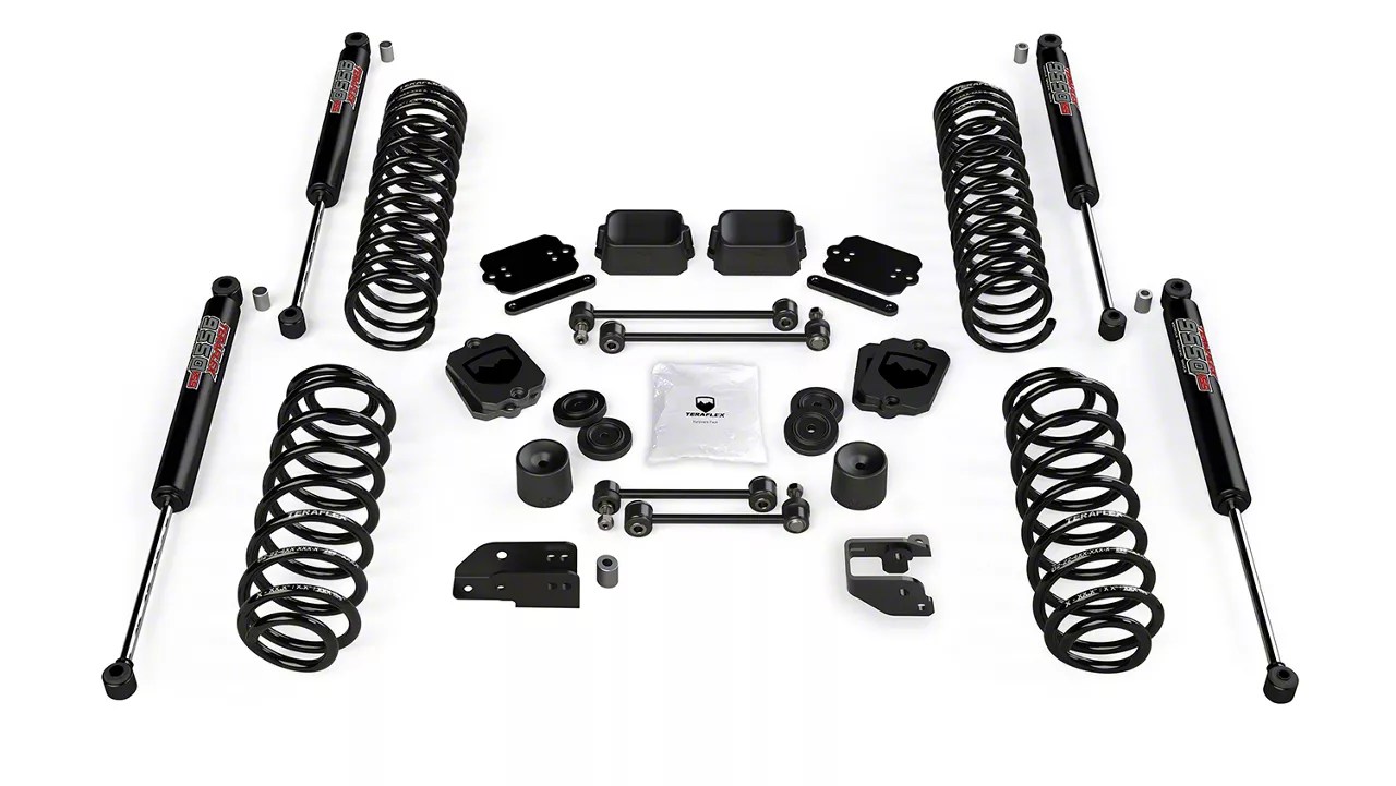Teraflex Jeep Wrangler 3.50Inch Coil Spring Base Suspension Lift Kit