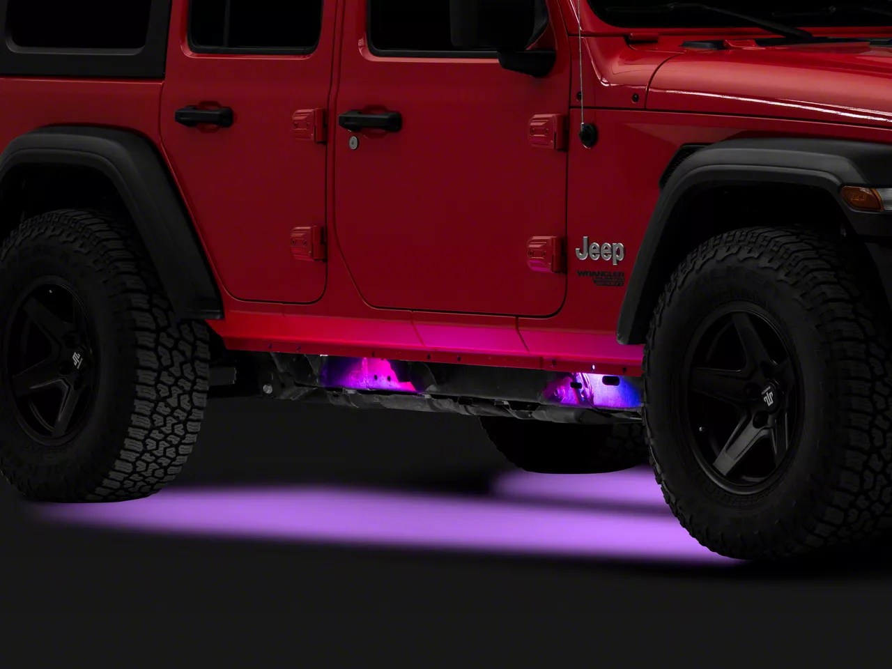 Raxiom Jeep Wrangler Axial Series MultiColor Underbody Rock Light Kit