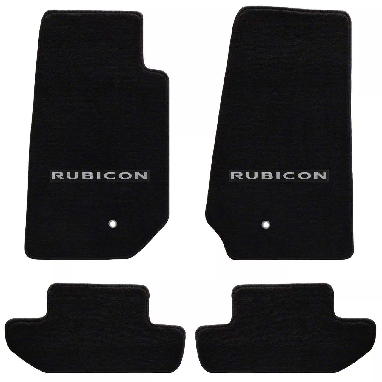 Lloyd Jeep Wrangler AllWeather Carpet Front and Rear Floor Mats with