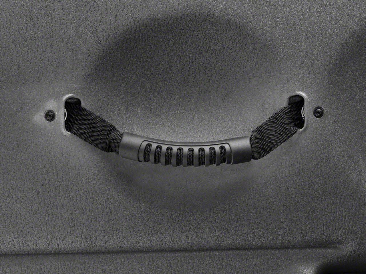 RedRock Jeep Wrangler Door Pull Straps; Black J141592 (9706 Jeep