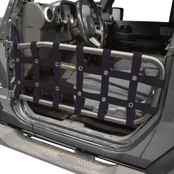 Dirty Dog 4x4 Jeep Wrangler Tube Door Nets for Olympic 4x4 Safari Tube