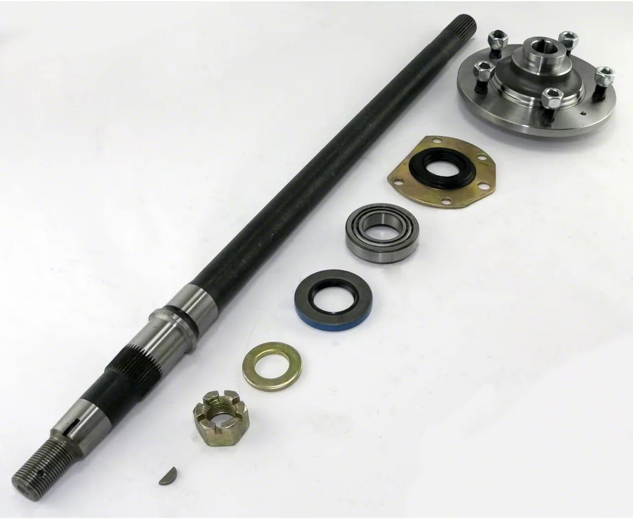 Jeep Wrangler Drive Axle Shaft; Axle Shaft Kit (7683 Jeep CJ5 & CJ7