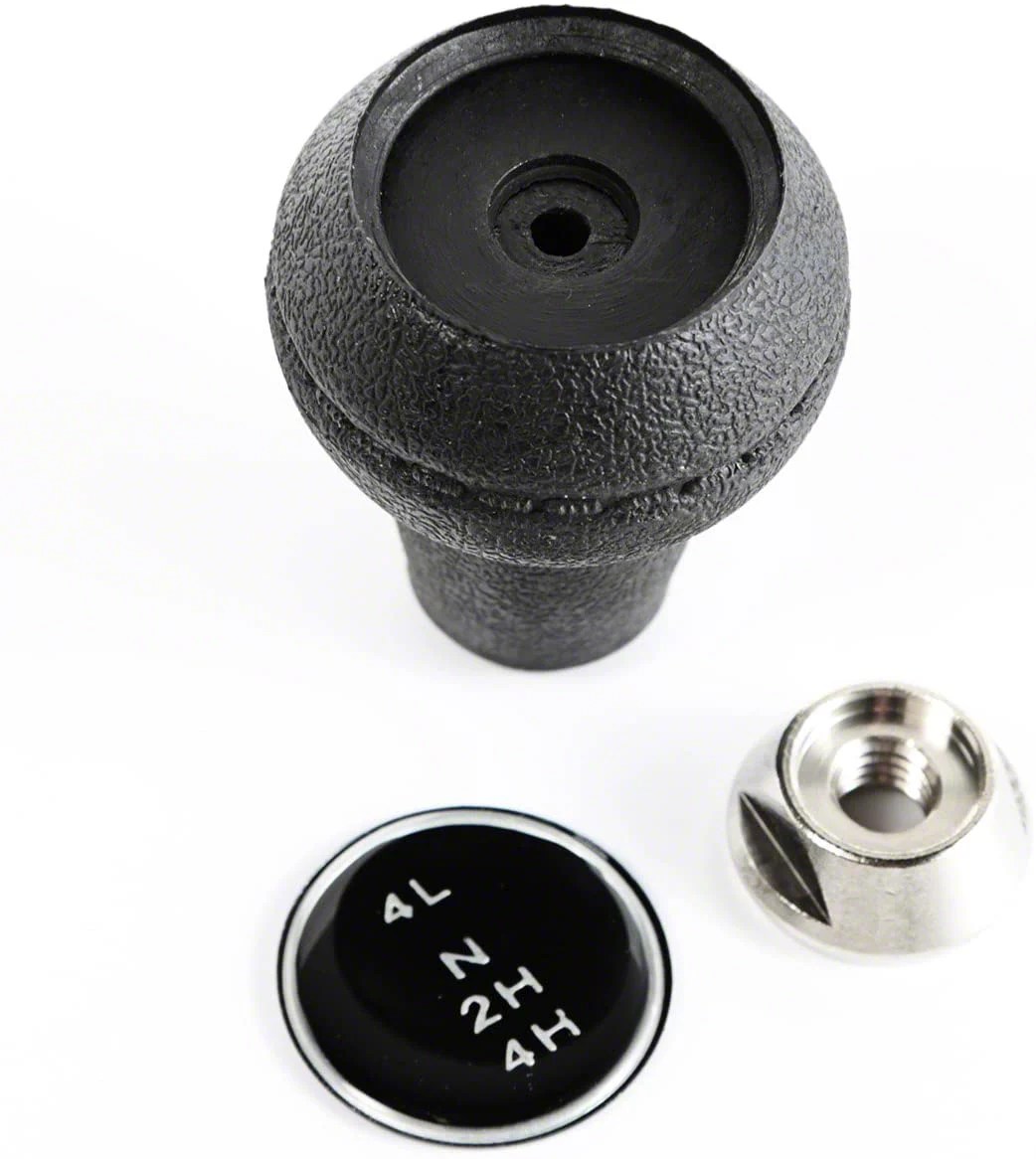 Jeep Wrangler Transfer Case Shift Knob; Case Shift Knob Kit (8086 Jeep