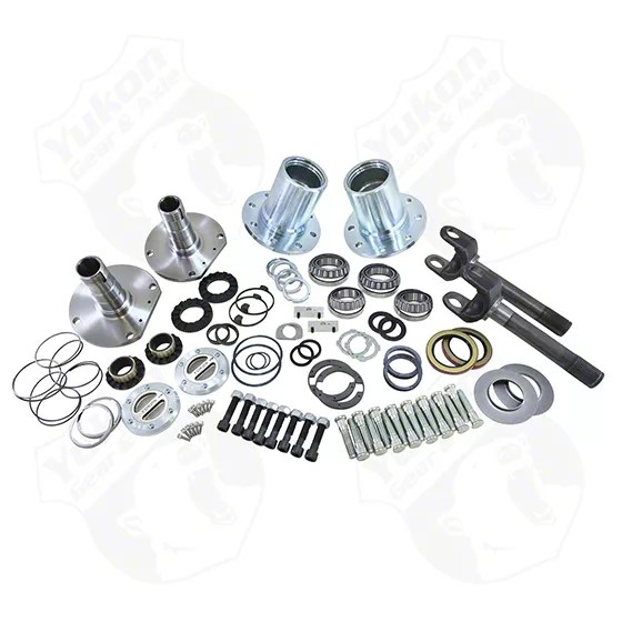 Yukon Gear Jeep Wrangler Locking Hub Conversion Kit; Yukon Spin Free