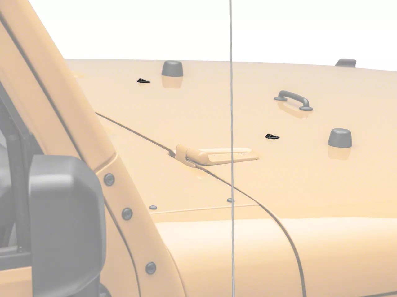 OPR Jeep Wrangler Windshield Washer Nozzles J150575 (0718 Jeep