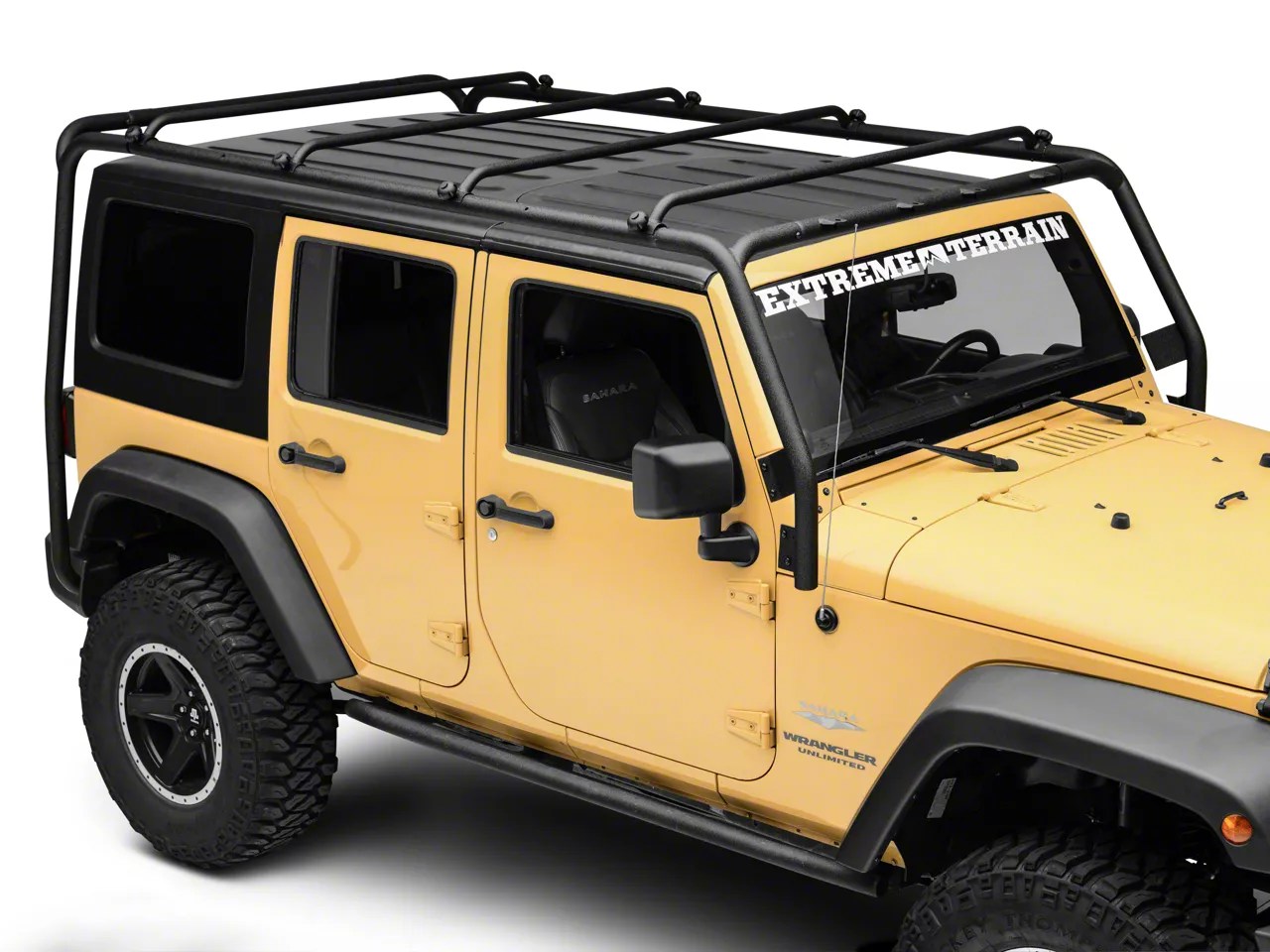 Smittybilt Jeep Wrangler SRC Roof Rack 76717 (0718 Jeep Wrangler JK 4