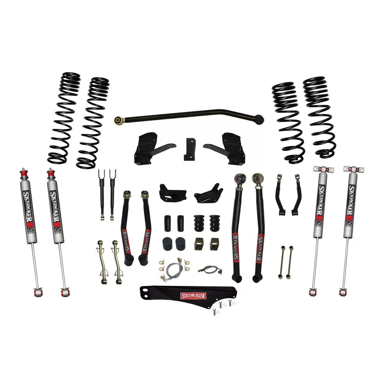 SkyJacker Jeep Wrangler 6-Inch Dual Rate Long Travel Suspension Lift