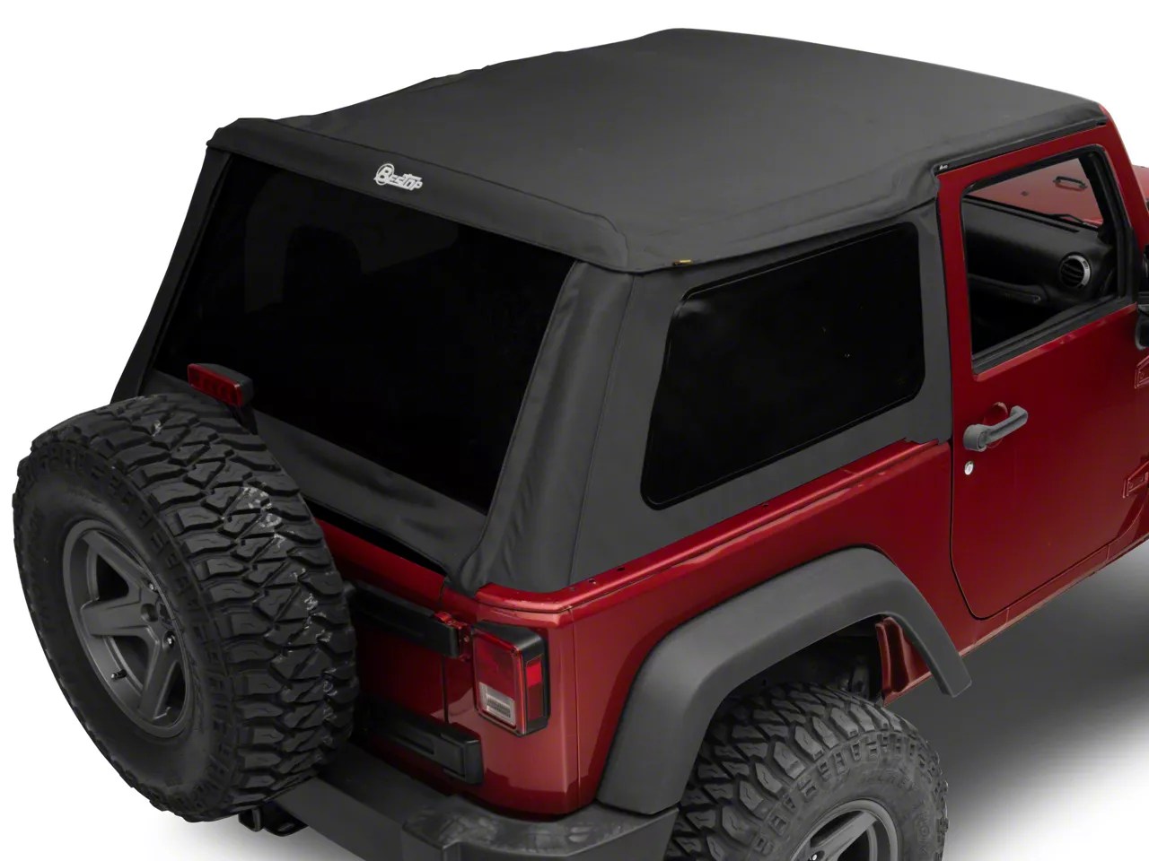 Bestop Jeep Wrangler Trektop NX Soft Top 5685235 (0718 Jeep Wrangler