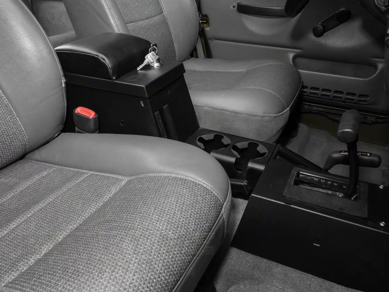 Tuffy Jeep Wrangler Series II Full Security Console Black 04001 (97