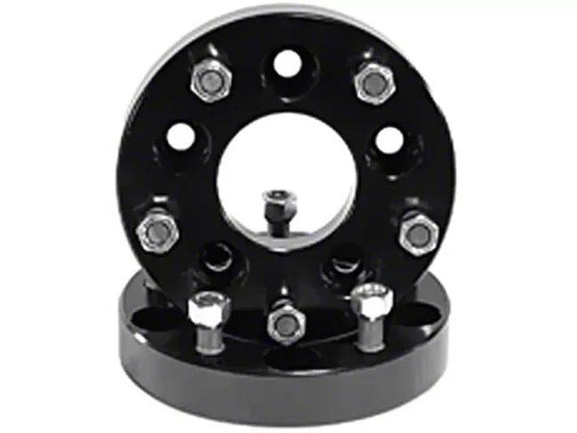 Rugged Ridge Jeep Wrangler Wheel Spacer Adapter Pair To Convert w/ 5x5