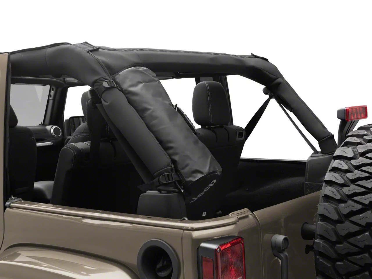 Jeep Licensed by RedRock Jeep Wrangler Roll Bar Storage Bag 100J70B