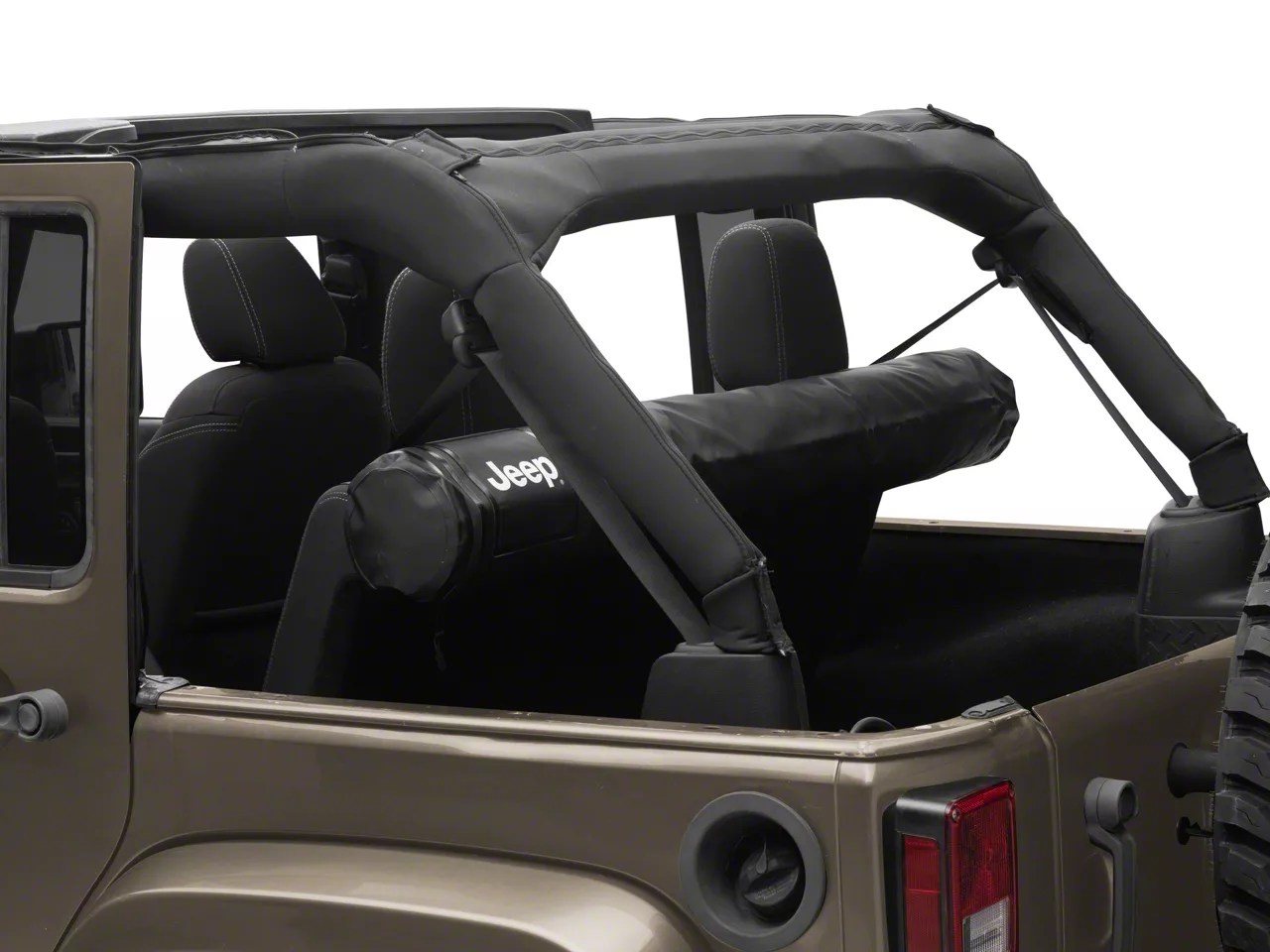 Jeep Licensed by RedRock Jeep Wrangler Soft Top Window Storage Bag 100J78BFCA (7618 Jeep CJ5