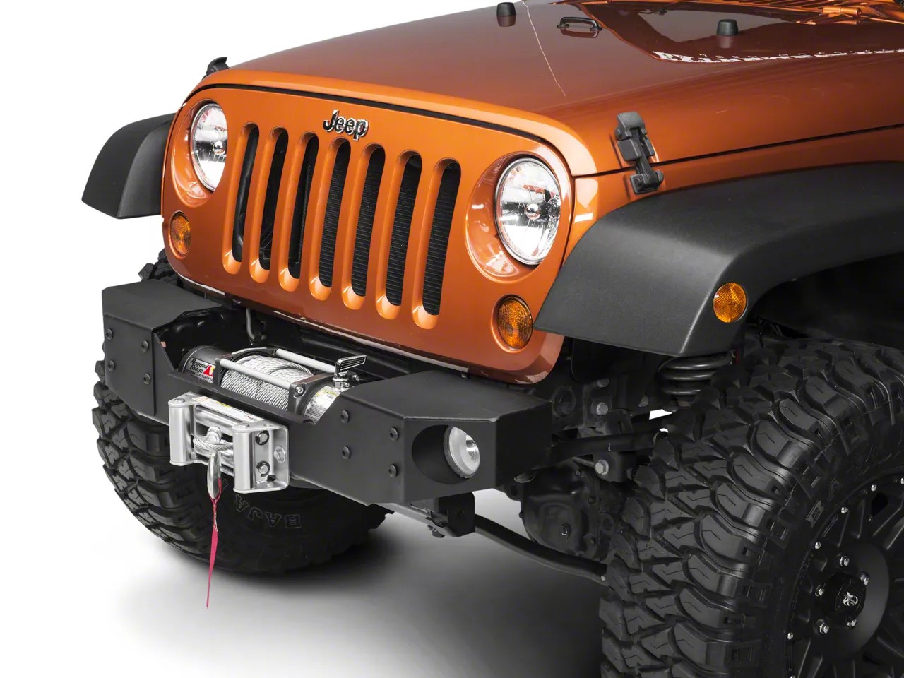Rough Country Jeep Wrangler Modular Front Winch Plate Bumper 1062 (07