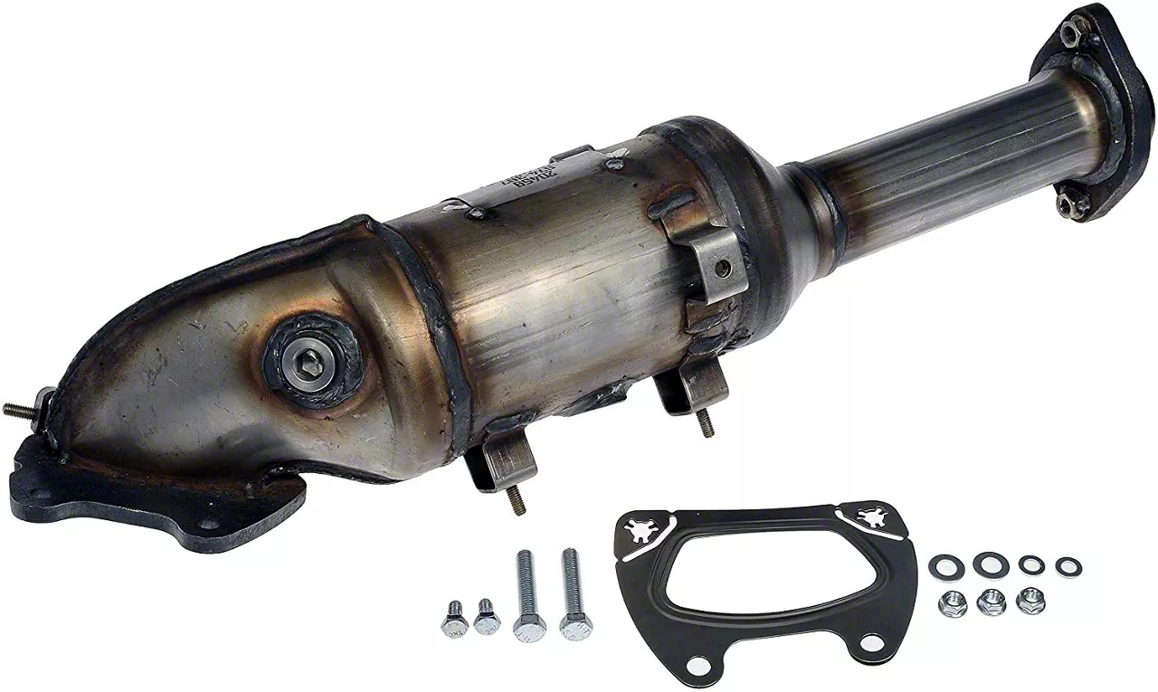 Jeep Wrangler Catalytic Converter with Integrated Exhaust Manifold; Manifold Converter