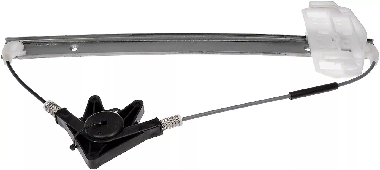 Jeep Wrangler Power Window Regulator Only; Front Driver Side (07-18